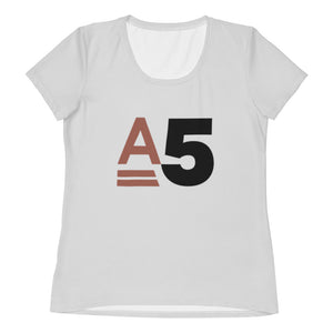 All-Over Print Women's Athletic T-shirt | A5 Kobe Collection